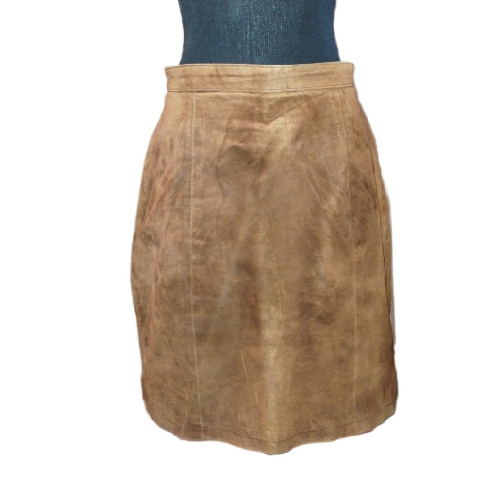 9/10 Leather Skirt